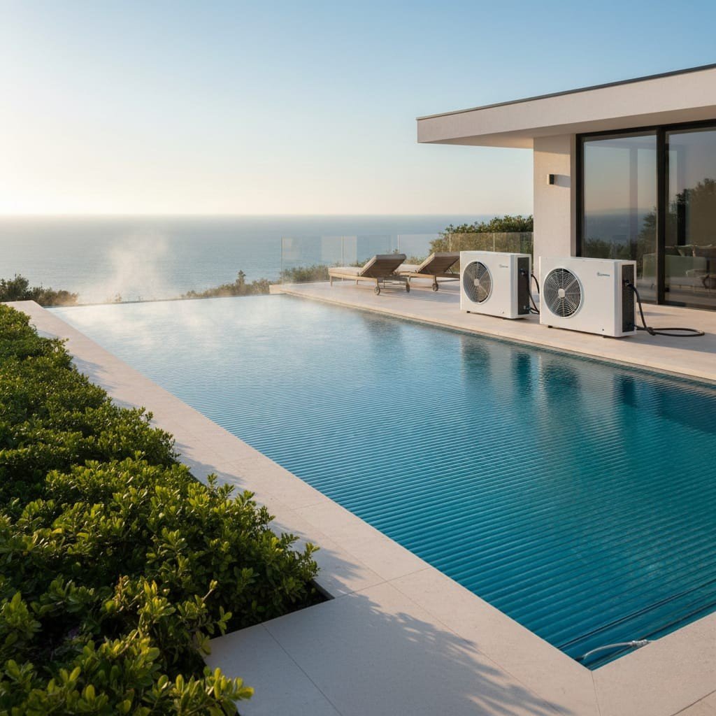 اسعار سخانات المسابح في مصر 2026 | دليل كامل لأفضل الأنظمة والتكاليف 1 اسعار سخانات المسابح